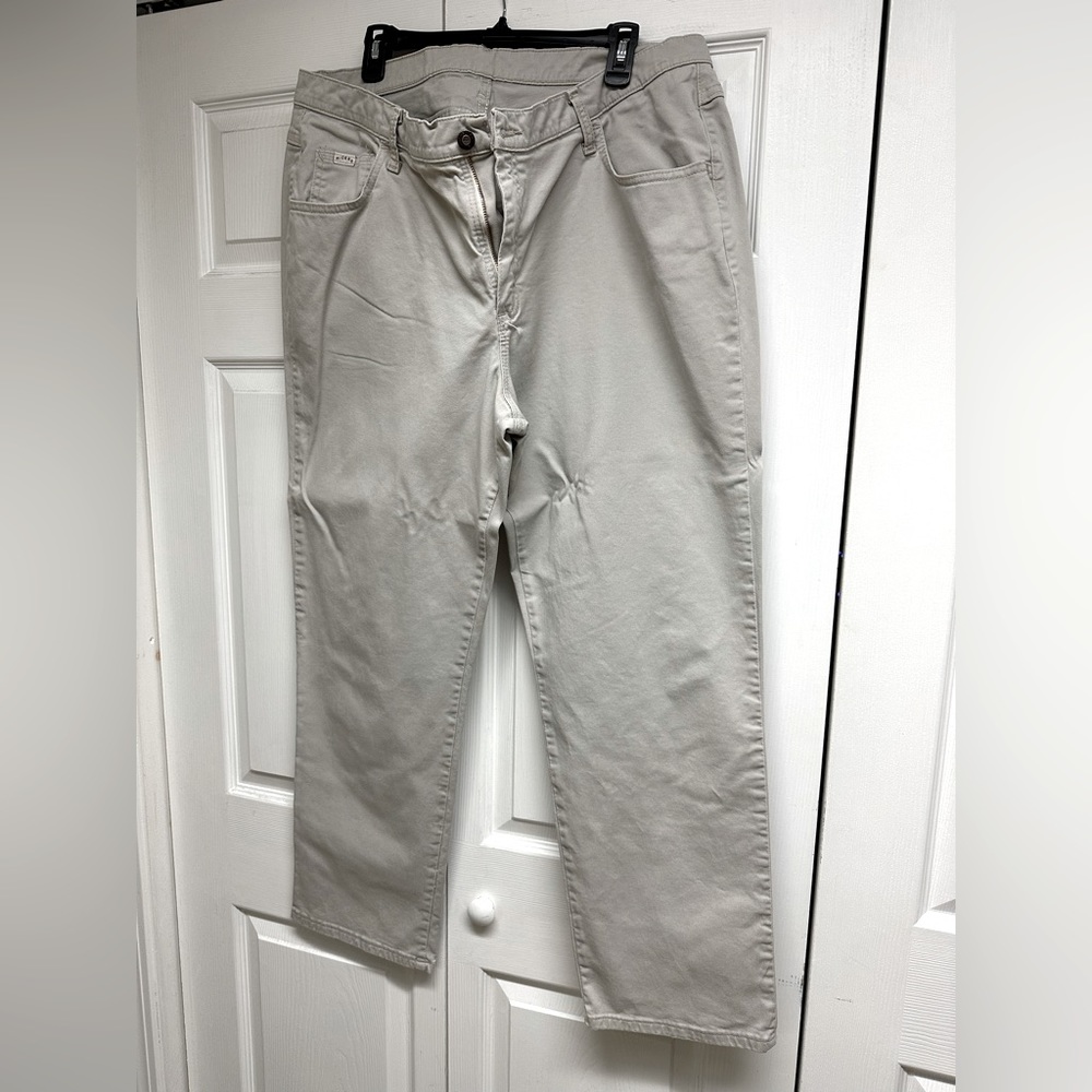 Cream colored jeans